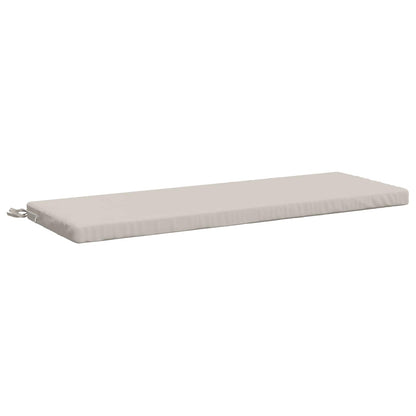 2-Piece Bench Cushions SOEST 2 pcs 100% Polyester White