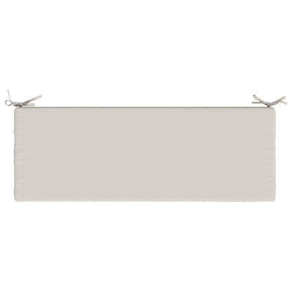 2-Piece Bench Cushions SOEST 2 pcs 100% Polyester White