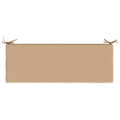 Bench Cushion SOEST 100% Polyester Sand 100 x 40 x 5 cm