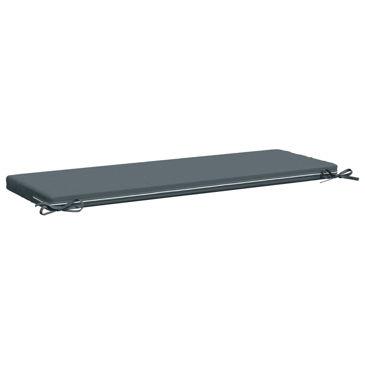 2-Piece Bench Cushions SOEST 2 pcs 100% Polyester Blue
