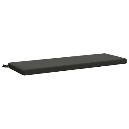 Bench Cushion SOEST 100% Polyester Anthracite 100 x 40 x 5 cm