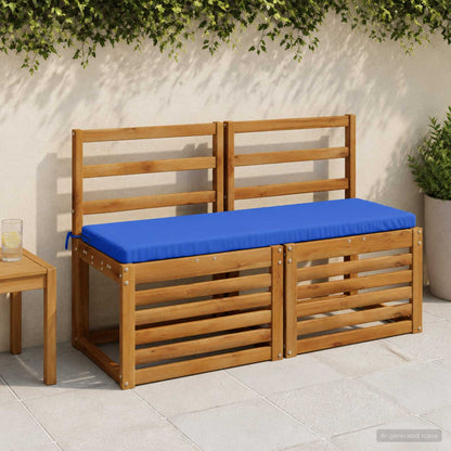 Bench Cushion SOEST 100% Polyester Royal Blue 110 x 40 x 5 cm