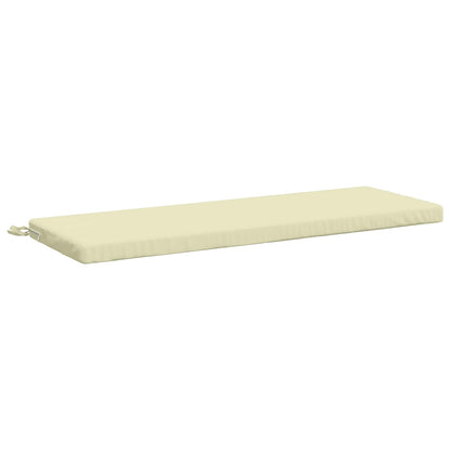 Bench Cushion SOEST 100% Polyester Cream 100 x 40 x 5 cm