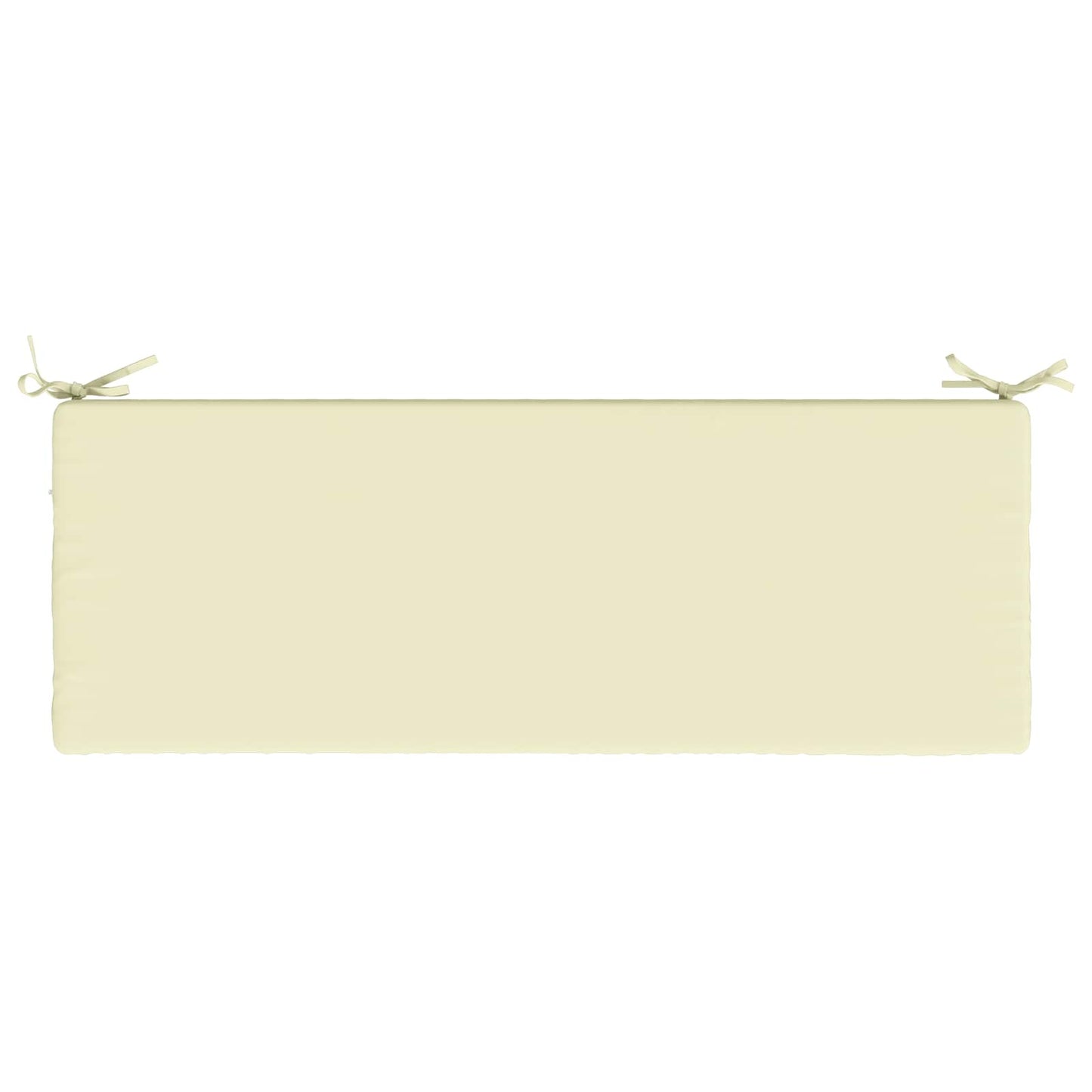 Bench Cushion SOEST 100% Polyester Cream 100 x 40 x 5 cm