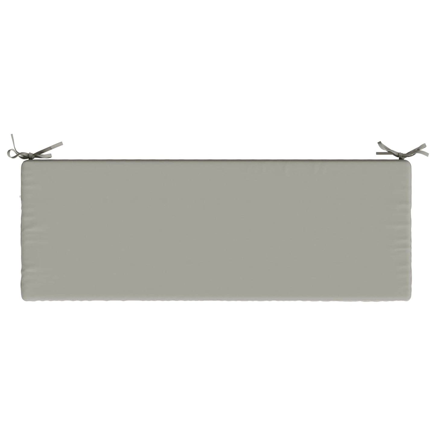 Bench Cushion SOEST 100% Polyester Grey 100 x 40 x 5 cm