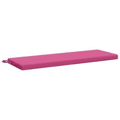 2-Piece Bench Cushions SOEST 2 pcs 100% Polyester Pink