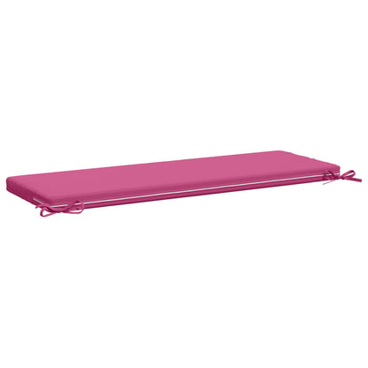 2-Piece Bench Cushions SOEST 2 pcs 100% Polyester Pink