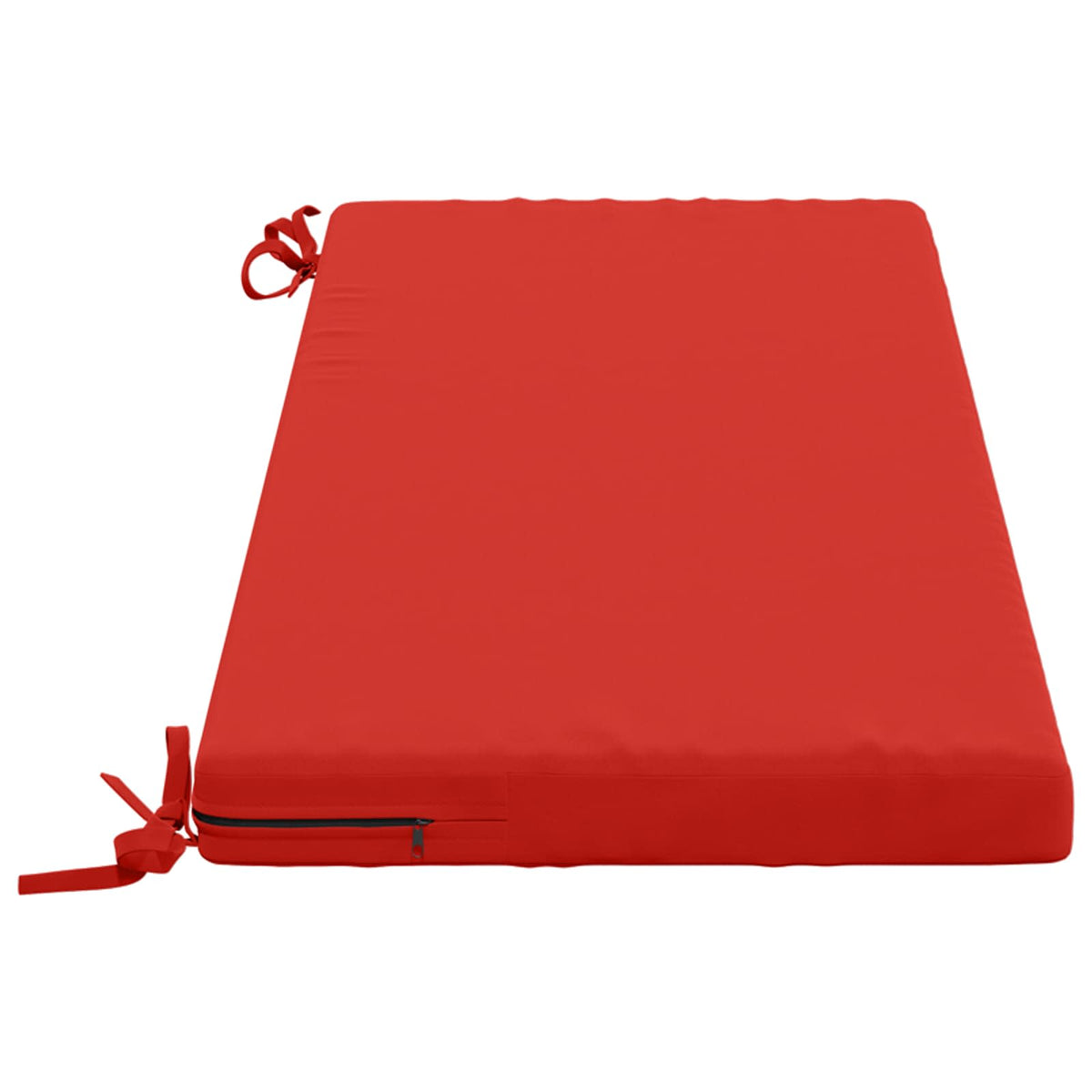 Bench Cushion SOEST 100% Polyester Red 100 x 40 x 5 cm