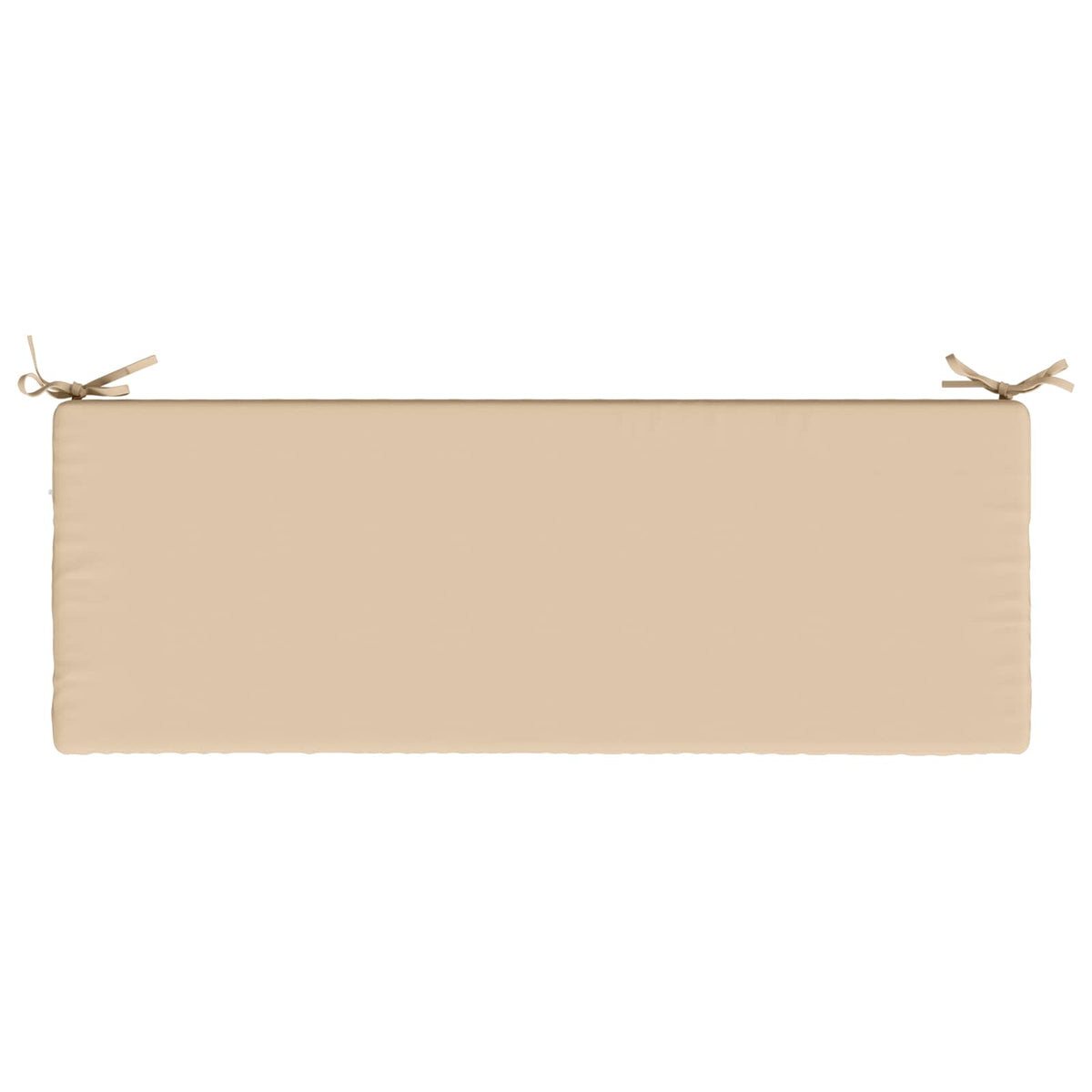 Bench Cushion SOEST 100% Polyester Cream 110 x 40 x 5 cm