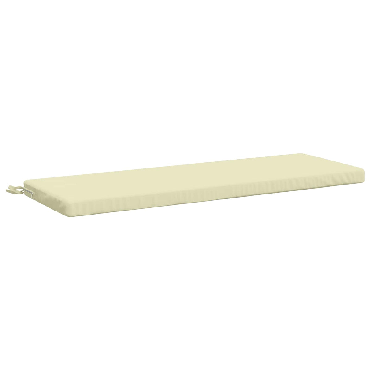 2-Piece Bench Cushions SOEST 2 pcs 100% Polyester Cream