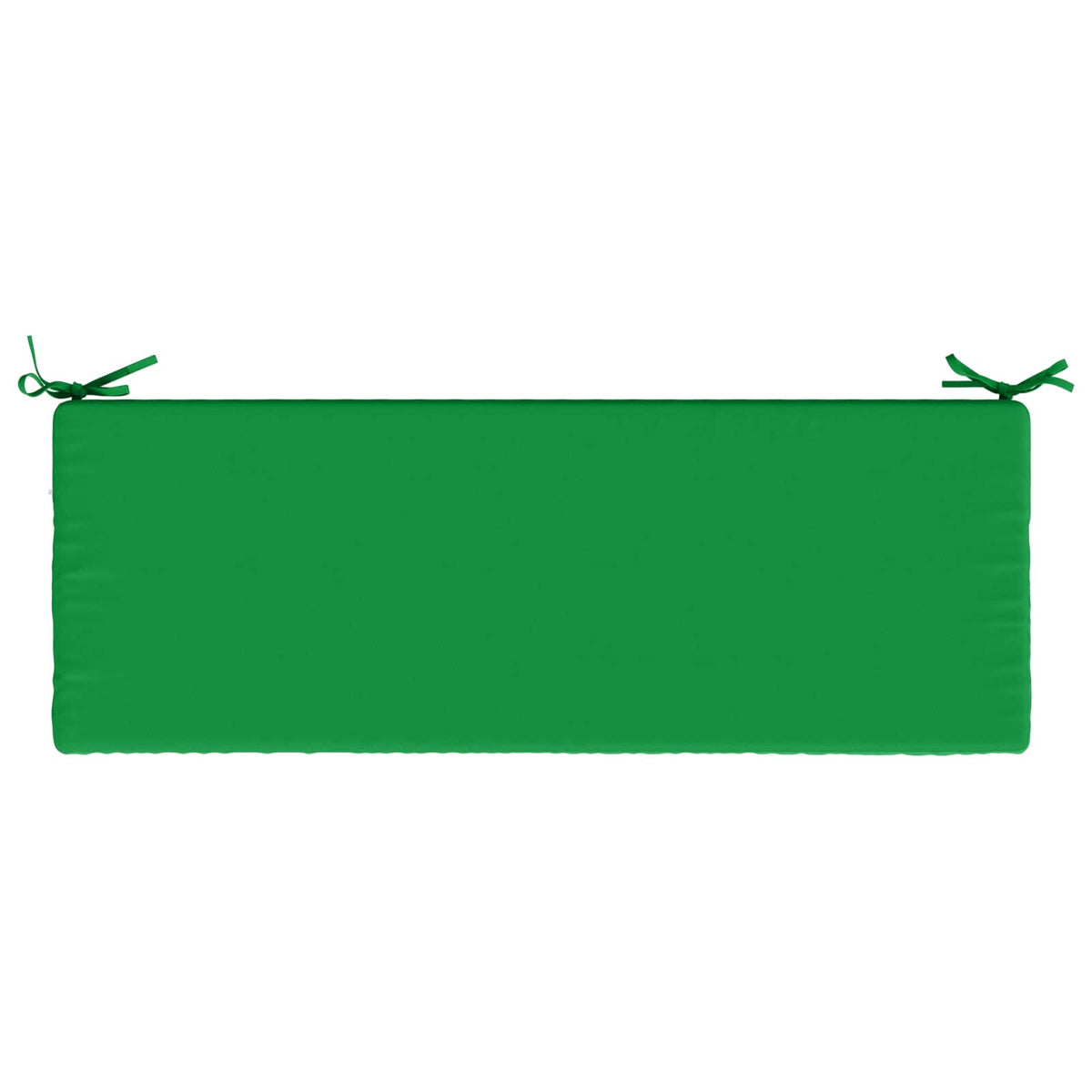 2-Piece Bench Cushions SOEST 2 pcs 100% Polyester Green