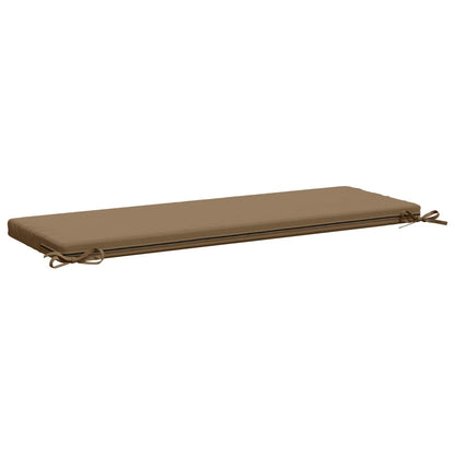 Bench Cushion SOEST 100% Polyester Taupe 110 x 40 x 5 cm