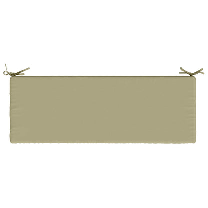 2-Piece Bench Cushions SOEST 2 pcs 100% Polyester Light Green