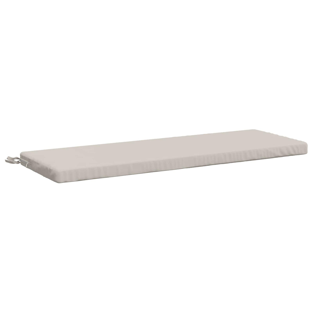 Bench Cushion SOEST 100% Polyester White 120 x 40 x 5 cm