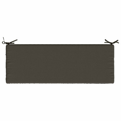 2-Piece Bench Cushions SOEST 2 pcs 100% Polyester Anthracite