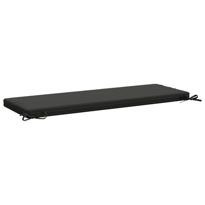 2-Piece Bench Cushions SOEST 2 pcs 100% Polyester Anthracite