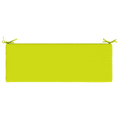 Bench Cushion SOEST 100% Polyester Bright Green 120 x 40 x 5 cm