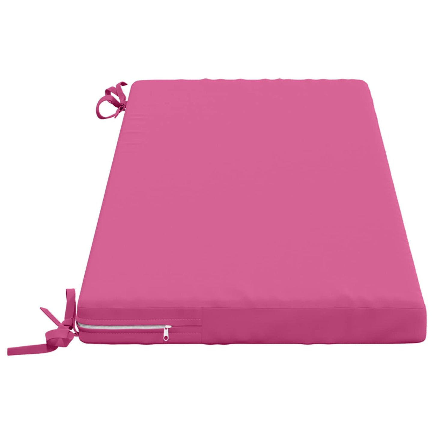 2-Piece Bench Cushions SOEST 2 pcs 100% Polyester Pink