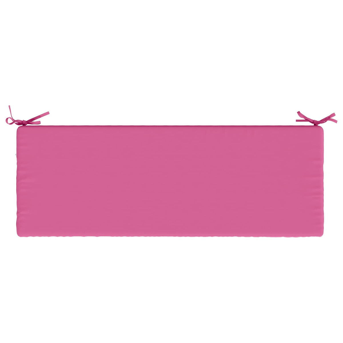2-Piece Bench Cushions SOEST 2 pcs 100% Polyester Pink