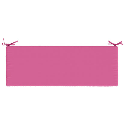 2-Piece Bench Cushions SOEST 2 pcs 100% Polyester Pink