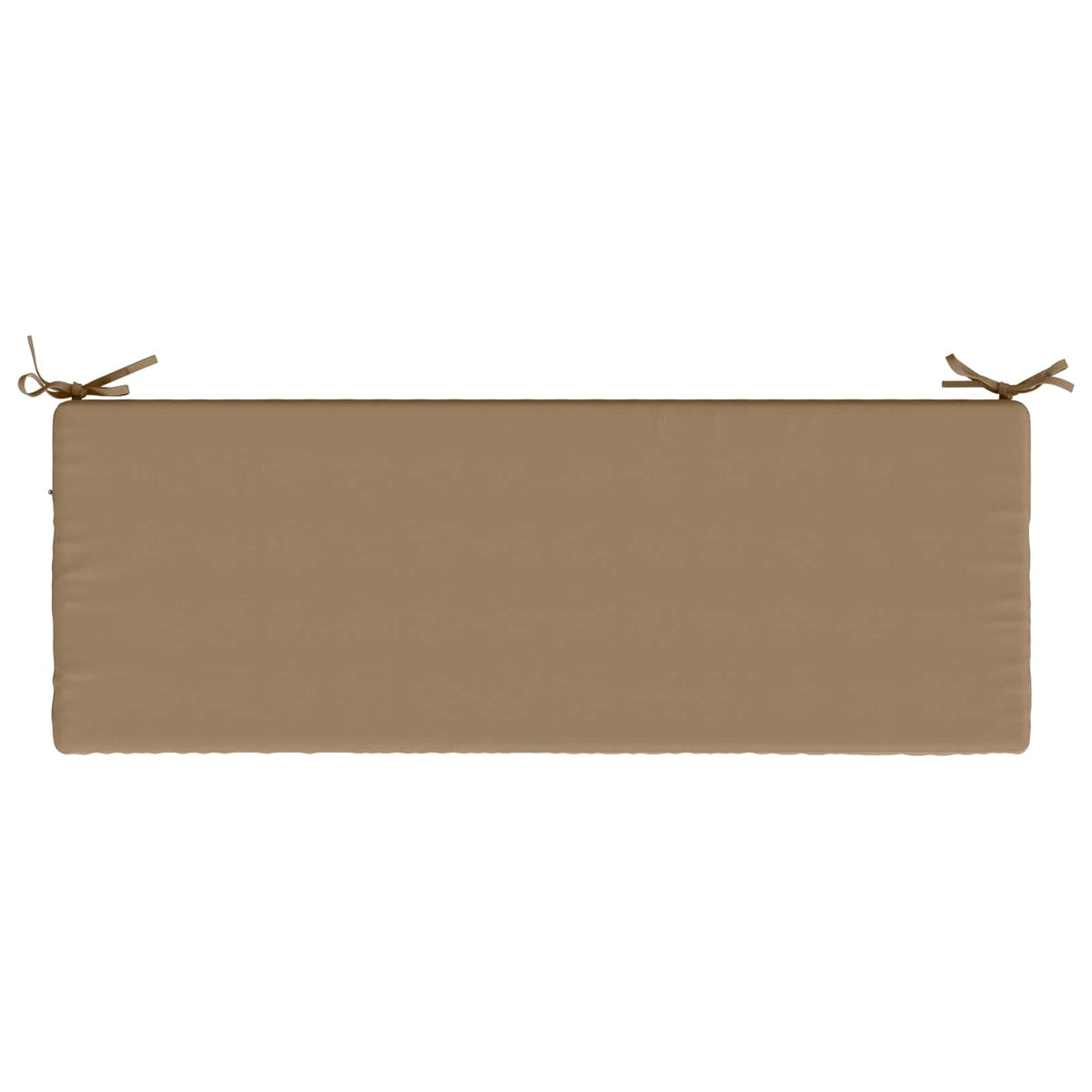 Bench Cushion SOEST 100% Polyester Taupe 120 x 40 x 5 cm