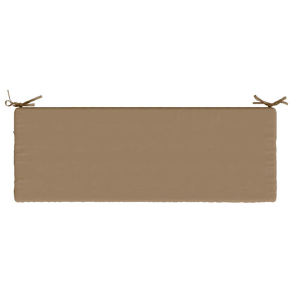 Bench Cushion SOEST 100% Polyester Taupe 120 x 40 x 5 cm