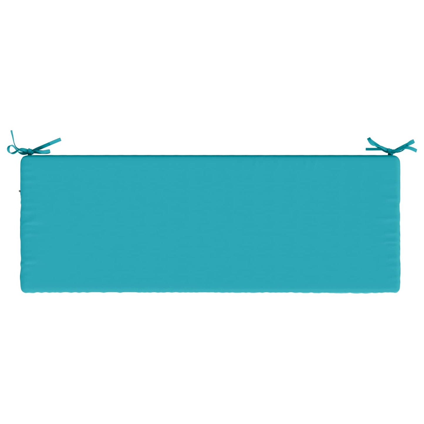 2-Piece Bench Cushions SOEST 2 pcs 100% Polyester Turquoise
