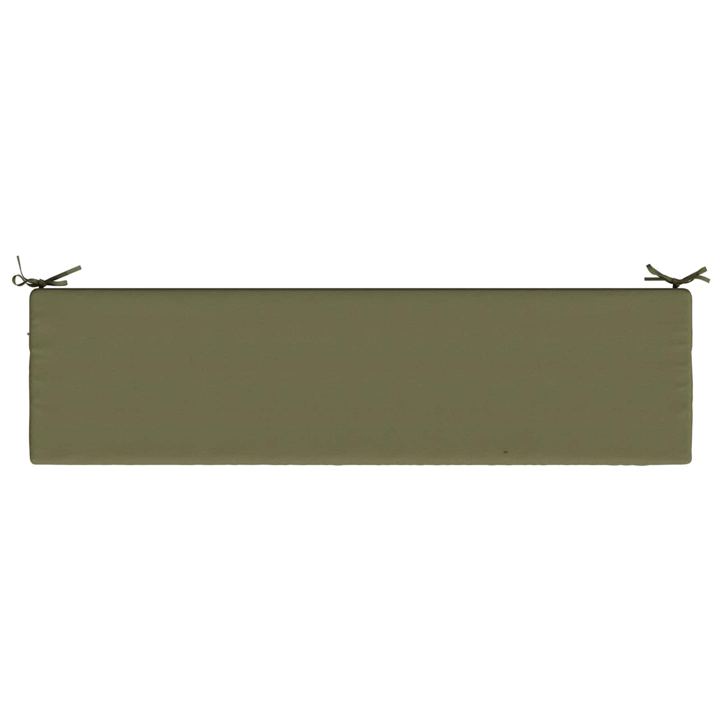 2-Piece Bench Cushions SOEST 2 pcs 100% Polyester Olive Green