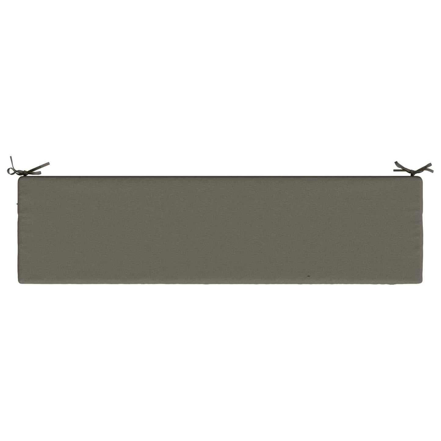 Bench Cushion SOEST 100% Polyester Grey 140 x 40 x 5 cm
