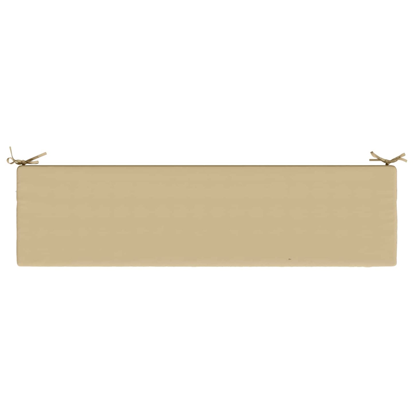 2-Piece Bench Cushions SOEST 2 pcs 100% Polyester Beige