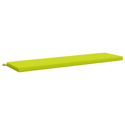 Bench Cushion SOEST 100% Polyester Bright Green 140 x 40 x 5 cm