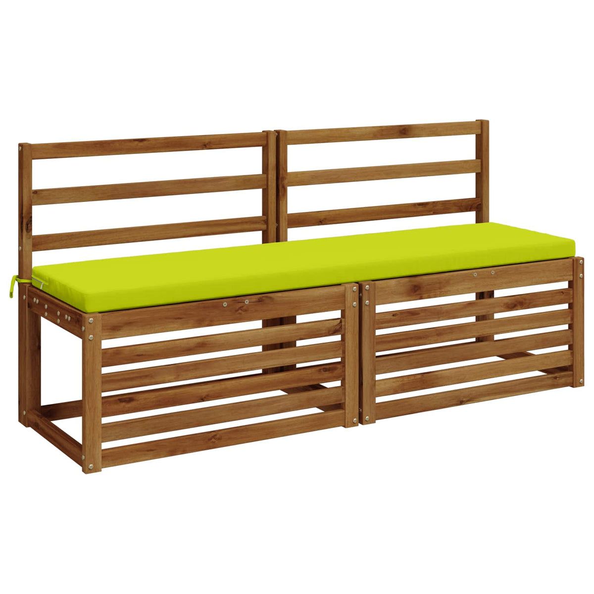 Bench Cushion SOEST 100% Polyester Bright Green 140 x 40 x 5 cm