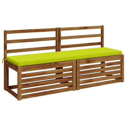 Bench Cushion SOEST 100% Polyester Bright Green 140 x 40 x 5 cm