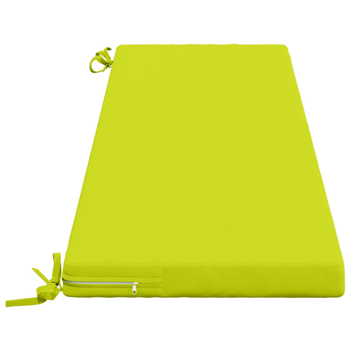 2-Piece Bench Cushions SOEST 2 pcs 100% Polyester Bright Green