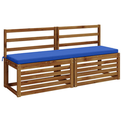 Bench Cushion SOEST 100% Polyester Royal Blue 140 x 40 x 5 cm