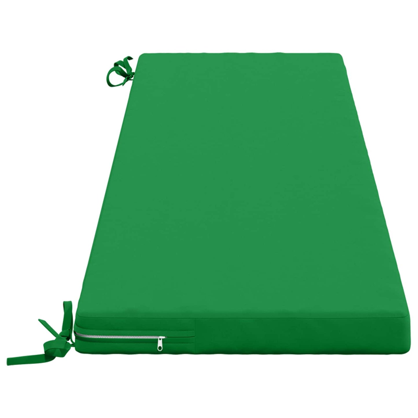 2-Piece Bench Cushions SOEST 2 pcs 100% Polyester Green