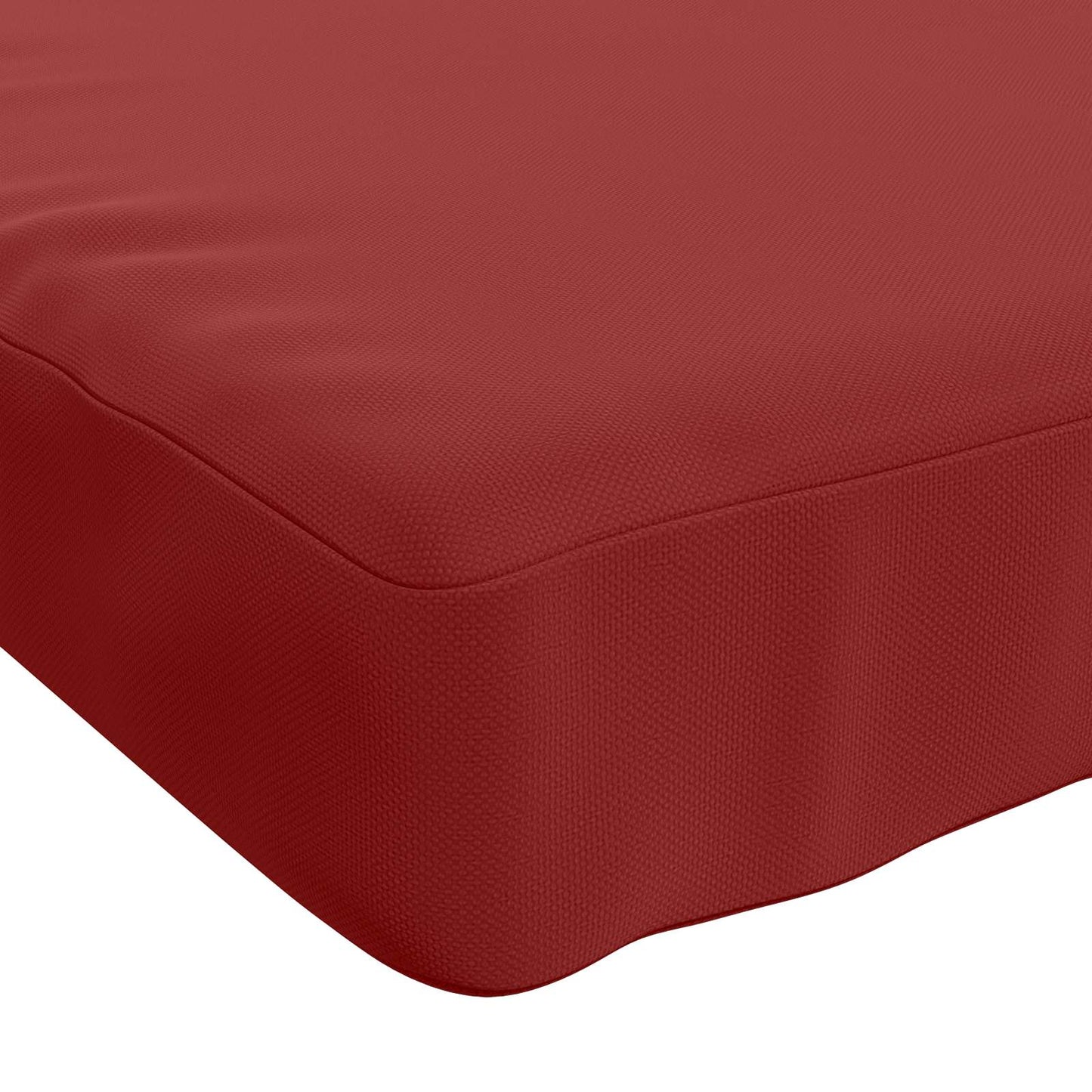 Bench Cushion SOEST 100% Polyester Wine Red 140 x 40 x 5 cm