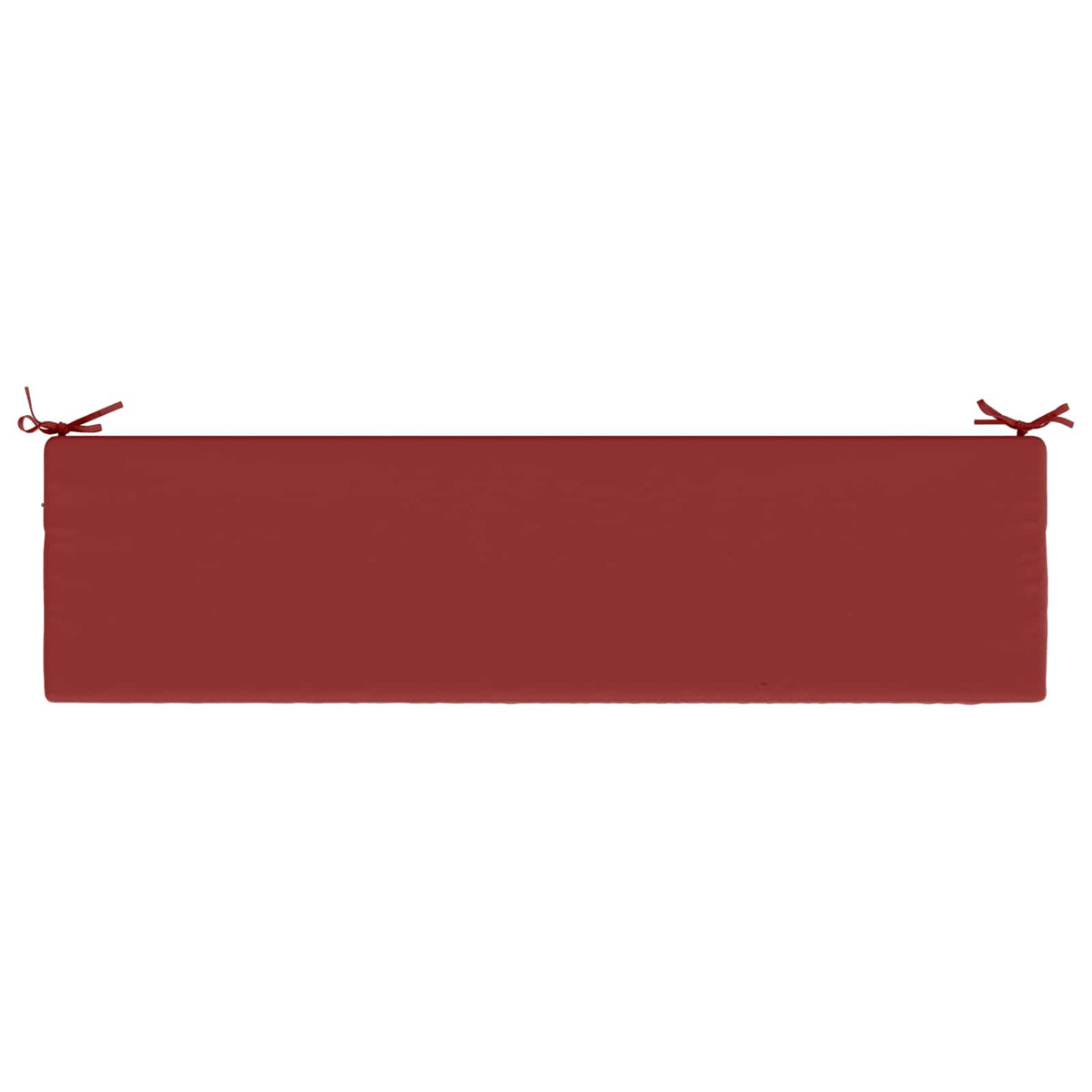 Bench Cushion SOEST 100% Polyester Wine Red 140 x 40 x 5 cm