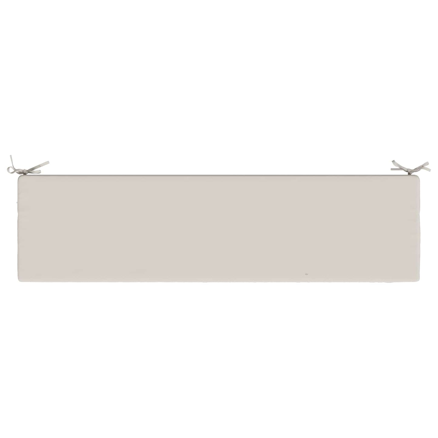 2-Piece Bench Cushions SOEST 2 pcs 100% Polyester White