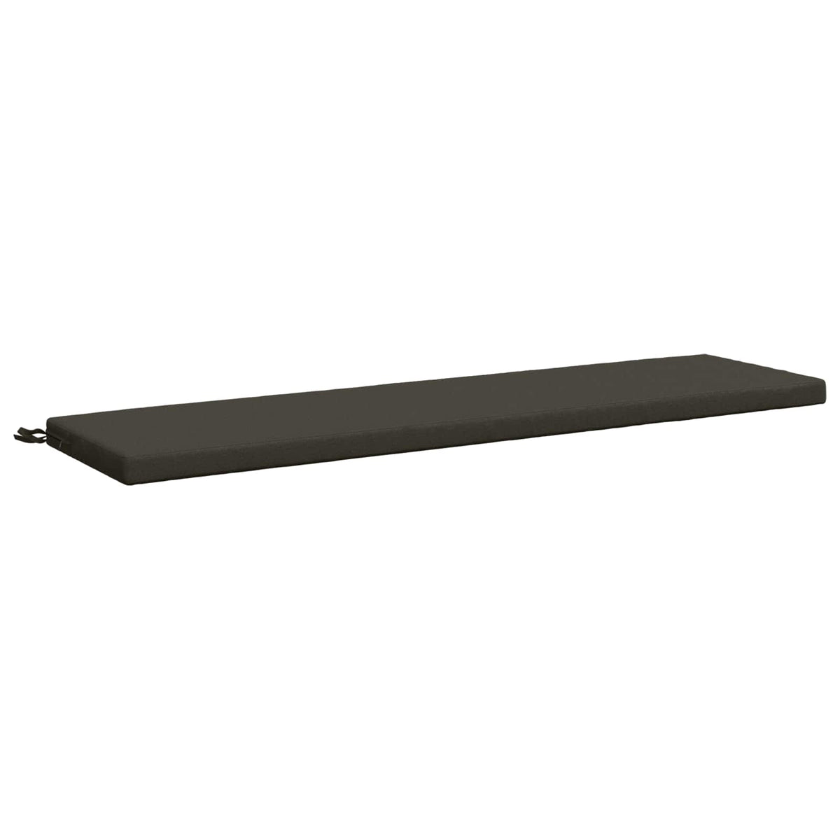 2-Piece Bench Cushions SOEST 2 pcs 100% Polyester Anthracite