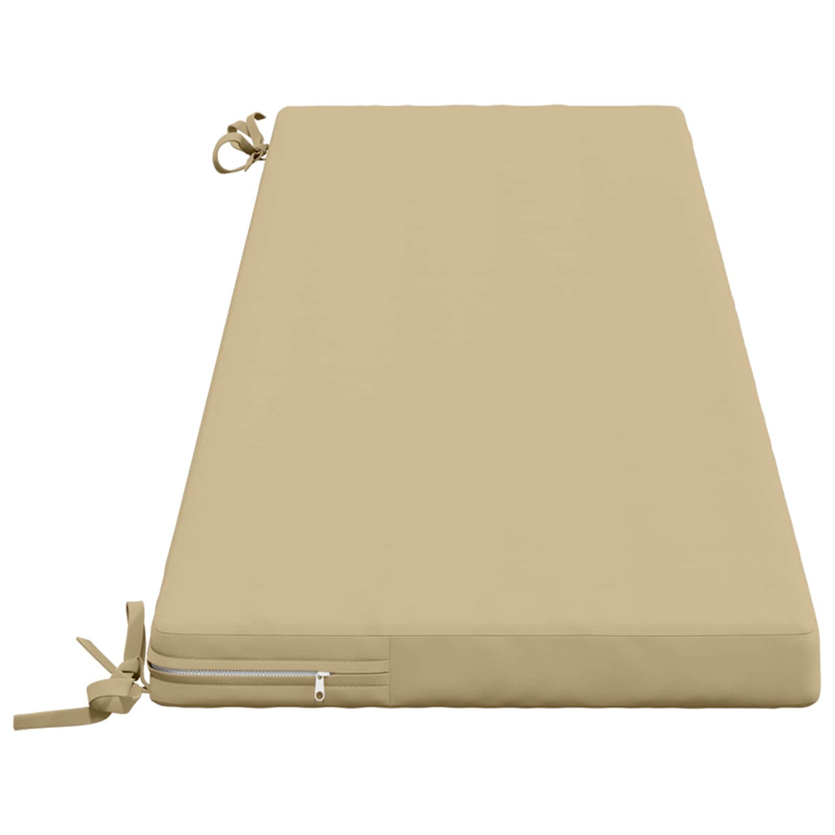 Bench Cushion SOEST 100% Polyester Beige 150 x 40 x 5 cm