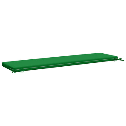 2-Piece Bench Cushions SOEST 2 pcs 100% Polyester Green