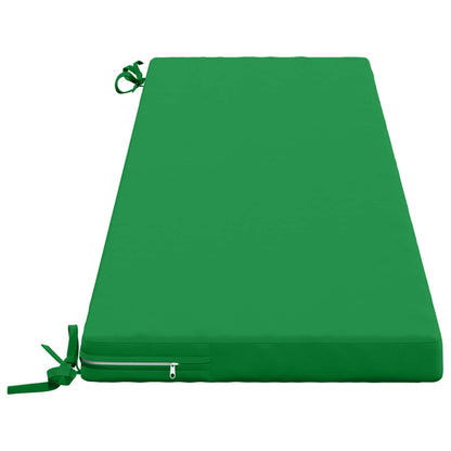 2-Piece Bench Cushions SOEST 2 pcs 100% Polyester Green