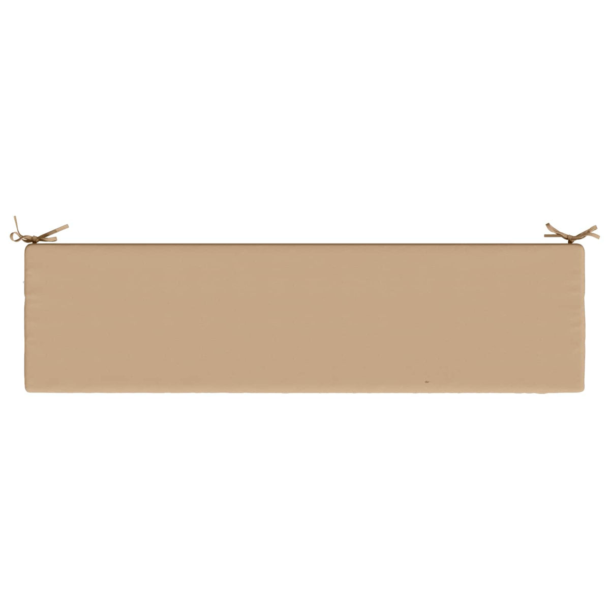 2-Piece Bench Cushions SOEST 2 pcs 100% Polyester Sand