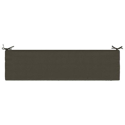 2-Piece Bench Cushions SOEST 2 pcs 100% Polyester Anthracite