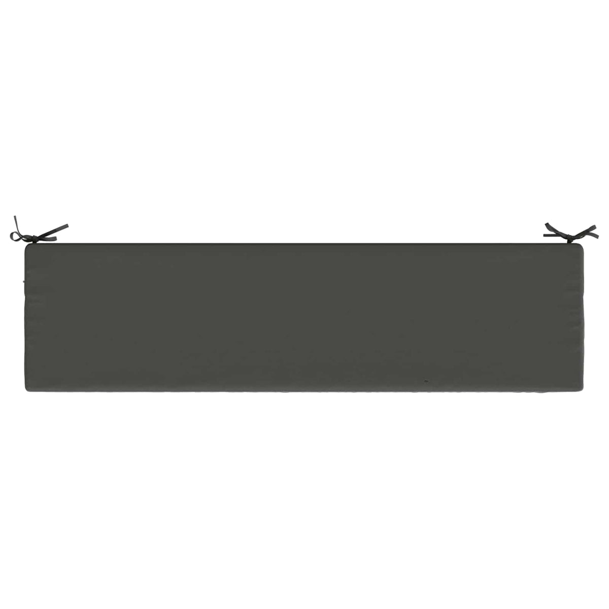 2-Piece Bench Cushions SOEST 2 pcs 100% Polyester Anthracite