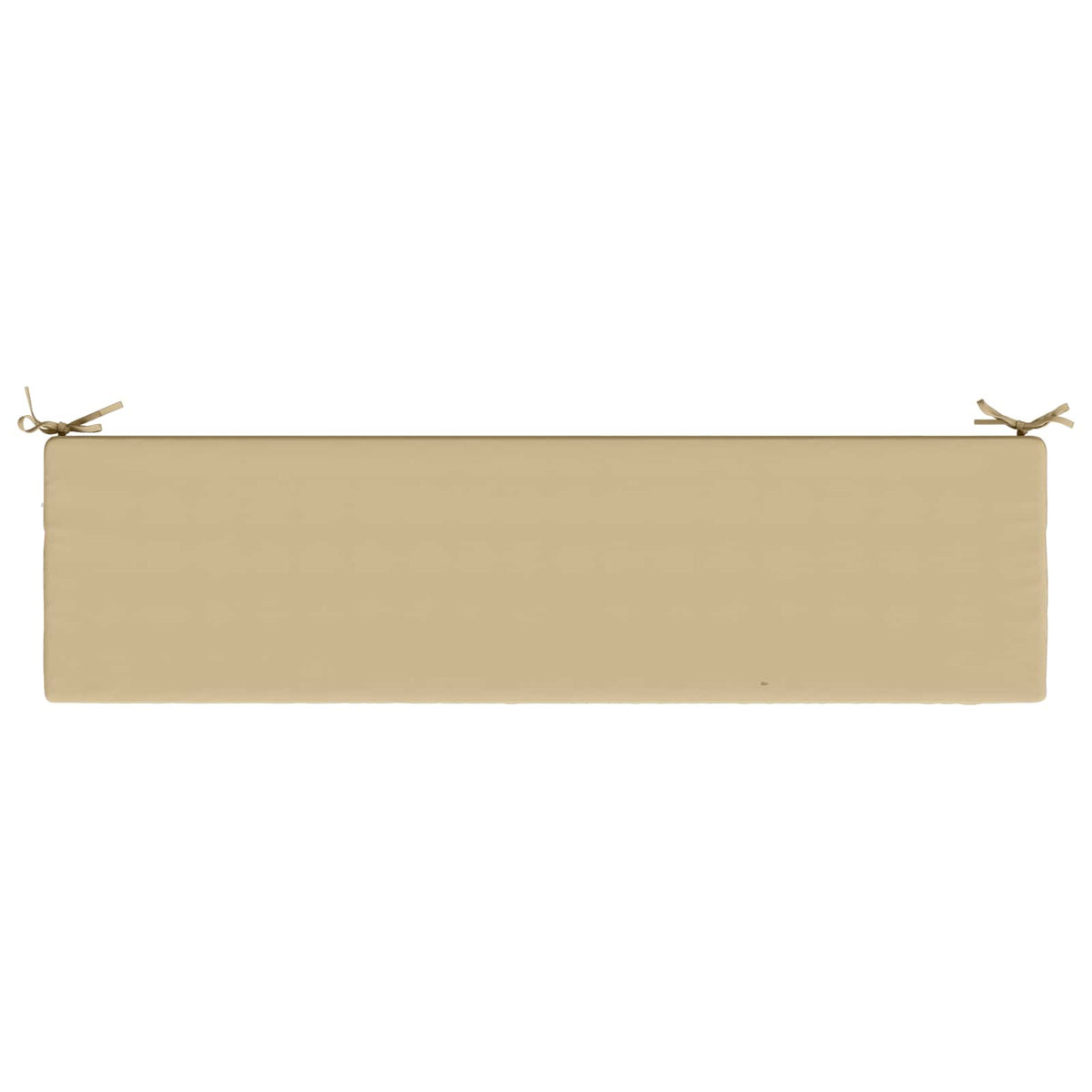 Bench Cushion SOEST 100% Polyester Beige 160 x 40 x 5 cm