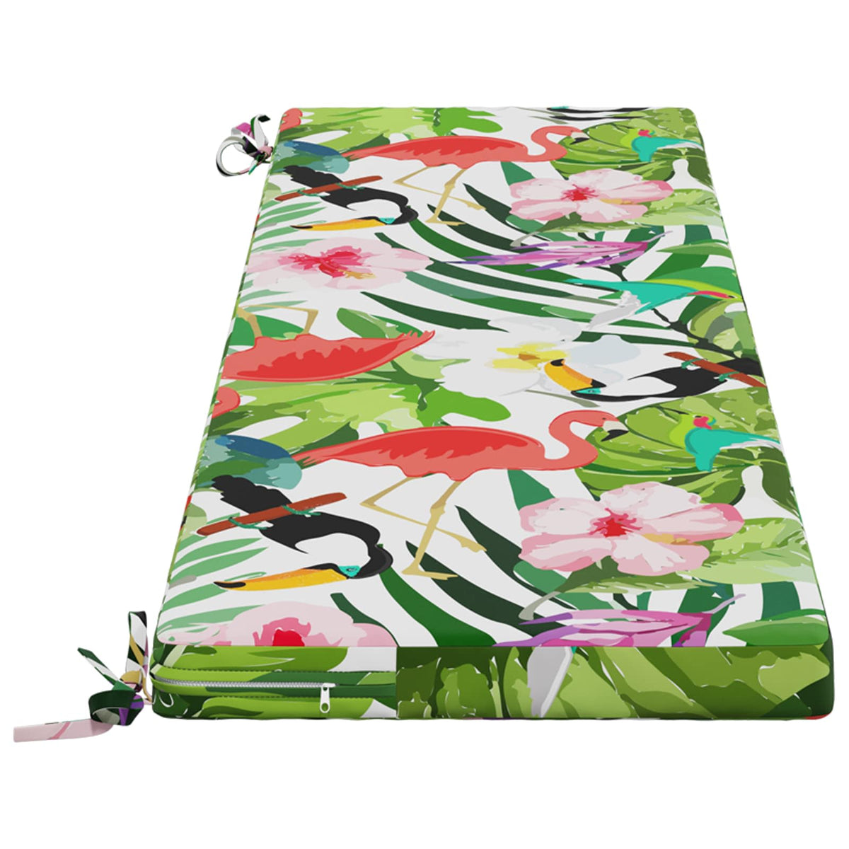 Bench Cushion SOEST 100% Polyester Multicolour 160 x 40 x 5 cm