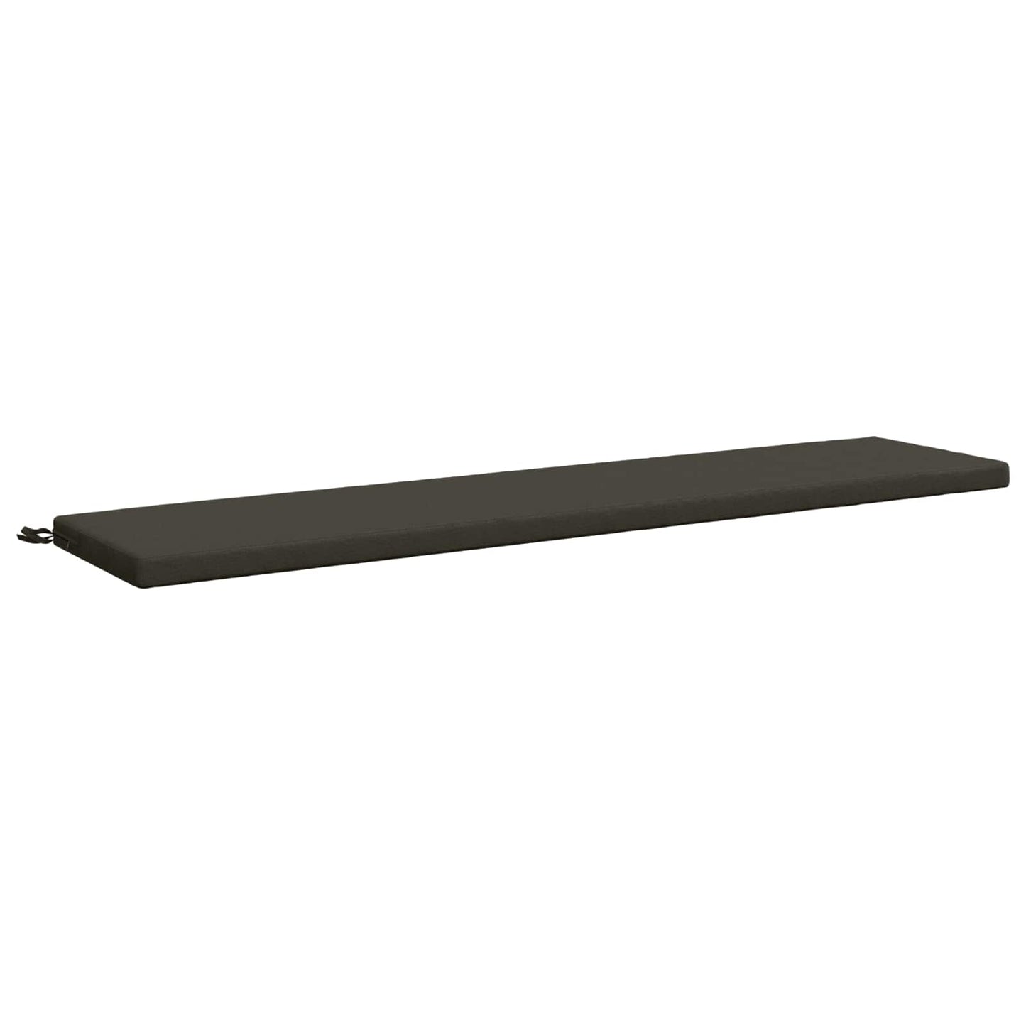 Bench Cushion SOEST 100% Polyester Anthracite 170 x 40 x 5 cm