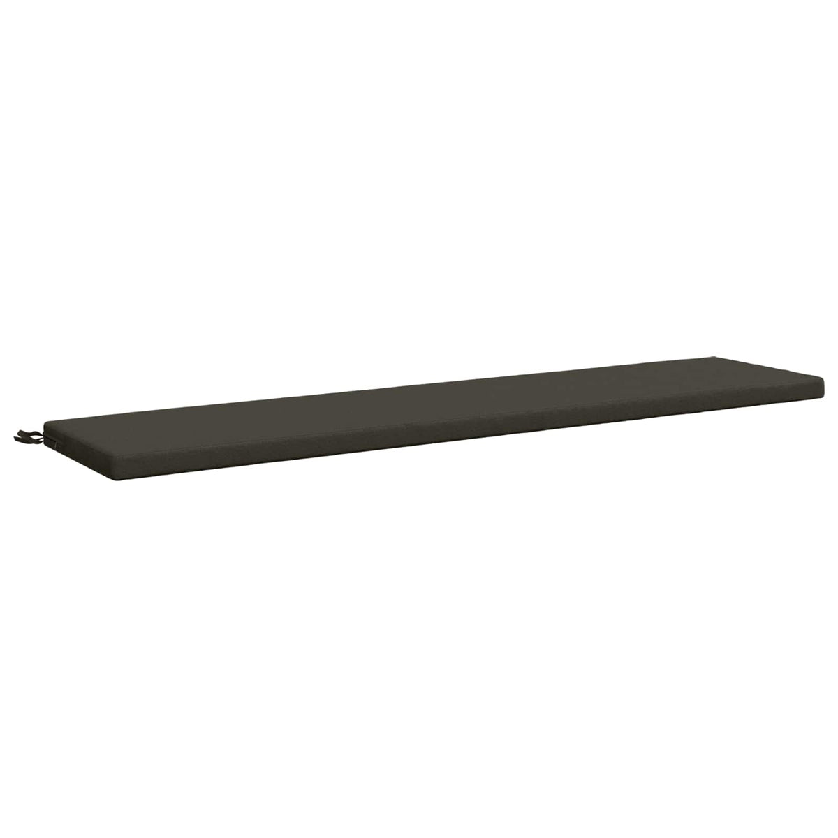2-Piece Bench Cushions SOEST 2 pcs 100% Polyester Anthracite